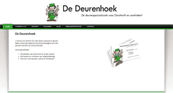 Desktop Screenshot of dedeurenhoek.nl